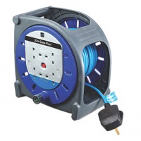 25m Cable Reel - 4 Sockets